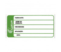 Adesivo para Identificação Pequeno Lupus 0121 Verde