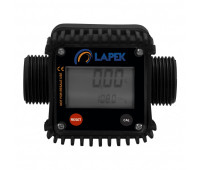 Medidor Digital para Diesel Lapek LPK-MEDK24 Entrada e Saída Ø 1 Pol BSP