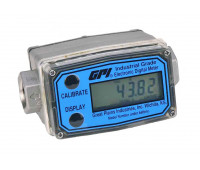 Medidor Digital Modular para Diesel Gasolina Etanol Arla 32 e Querosene GPI 2190 38LPM 1-2 Polegadas NPT