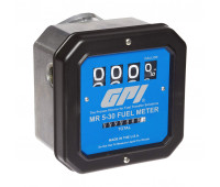 Medidor Mecânico para Avagas e QAV Querosene GPI 2196 04 Dígitos até 114LPM